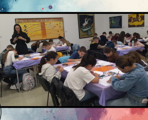 Likovna radionica na Sveučilištu u Rodoču