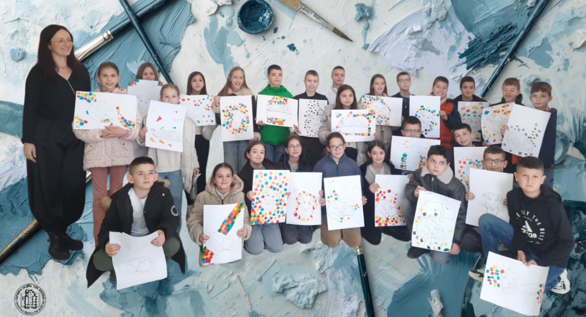 U oblacima s psima i mačkama – likovna radionica