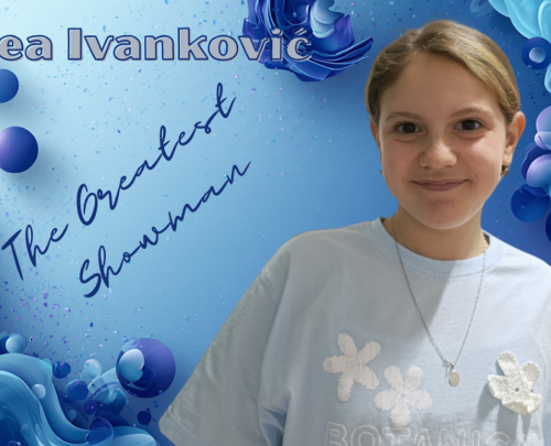Glumica, pjevačica, izvrsna učenica – ANTEA IVANKOVIĆ 5.b