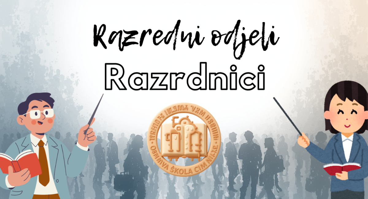 Razredni odjeli – razrednici